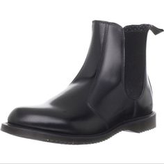 Dr Martens Flora Chelsea Boots Size 5 Very Good Condition Airwair Dr Martens Flora Chelsea Boots, Dr Martens Flora, Chelsea Boots Style, Shoes Dr Martens, Dr Martens Black, Black Boots Women, Dr Martens Shoes, Leather Chelsea Boots, Martens Shoes