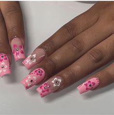 Hibiscus Nail Art, Broken Nails, Pink Hibiscus, Vibrant Nails, Laugh Out Loud