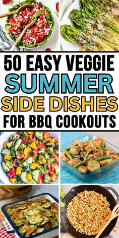 summer party foods for a crowd healthy Bbq Veggie Side Dishes, Veggie Sides For Bbq, Veggie Side Dishes For Bbq, Sides Cookout, Summer Veggie Sides, Veggie Sides Dishes, Vegetable Side Dishes For Bbq, Summer Vegetable Side Dishes