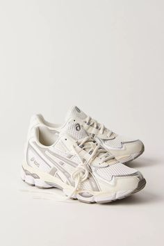 Asics Gel-NYC Sneakers | Free People Best Workout Shoes, Pale Oak, Stylish Running Shoes, Workout Sneakers, European Shoes, Asics Sneakers, Cute Sneakers, White Sneakers Women, Low Boots