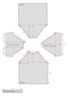 the front and back view of an origami dollhouse with four pieces cut out