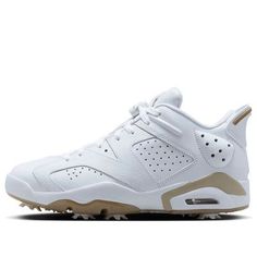 Air Jordan 6 Retro Low Golf 'White Khaki' DV1376-100 Air Jordan 6 Retro, Jordan 6 Retro, Air Jordan 6, Jordan 6, Stylish Sneakers, Jordans Sneakers, Air Jordan Sneaker, Air Jordan, Perfect Pair