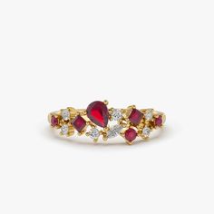 Ruby Wedding Band, Sister Rings, Wedding Ring Diamond Band, Ruby Bands, Local Jewelry, Marquise Diamond, Gold Wedding Band, Ruby Ring, Dream Jewelry