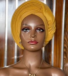 Welcome to WaymakerDesigns... Elegant Wear N Go Women head Wear, Turban, Auto Gele. LIMITED QUANTITY! Thanks for your business! Elegant Wear, Head Wear, Turbans, Hair Accessories Headbands, Hair Accessories, Trending Outfits, Unique Jewelry, Hair, How To Wear