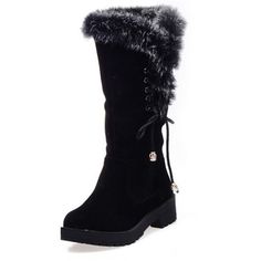 Category:Boots; Upper Materials:Nubuck,Faux Suede; Embellishment:Lace-up; Season:Fall,Winter; Heel Type:Chunky Heel; Gender:Women's; Toe Shape:Round Toe; Type:Mid Calf Boots,Fleece Lined; Style:Minimalism; Heel Height(inch):1-2; Outsole Materials:Rubber; Occasion:Daily; Closure Type:Lace-up; Pattern:Solid Colored; Listing Date:08/02/2022; Production mode:External procurement; 2024 Trends:Suede Shoes,Snow Boots; Foot Length:; Foot Width:; Size chart date source:Provided by Supplier.; US Size:null; UK Size:14.5; EU Size:50 Fall Heel, Wedding Shoes Boots, Fashion Cowboy Boots, Summer Boots, Slouchy Boots, Waterproof Snow Boots, Boots Style, Boots Suede, Boots Winter