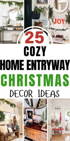 Make a festive first impression with Christmas Home Entryway Decor Ideas! 🎄✨ Adorn your door with a welcoming wreath, and add cozy touches like a festive runner and candles. Place stockings, garlands, or poinsettias to create a warm, holiday atmosphere from the moment you step inside! 🌟💫 #ChristmasEntryway #HolidayWelcome #FestiveDecor Look Expensive