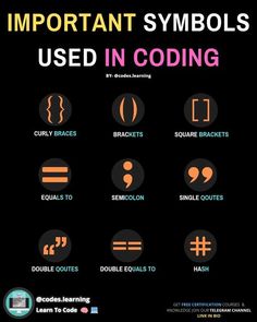 an image of symbols that are used in the form of words and numbers, with different colors