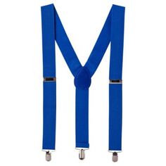 Keep up your old-school style in our Blue Suspenders! These Y-back suspenders have blue straps and metal clips to attach to your pants. They're adjustable too making them the right fit for both kids and adults alike. Blue Suspenders product details:  100% polyester Y-back design Adjustable fit Attached clips One size fits most Adjustable Belts And Suspenders For Summer, Summer Belts And Suspenders With Adjustable Straps, Dallas Cowboys Cheerleader Costume, Juuzou Tokyo Ghoul, Best Friend Bucket List, Blue Halloween, Little Mermaid Costume, Blue Suspenders, Suspenders For Kids