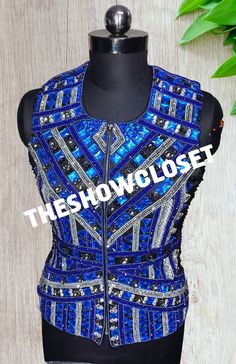 Featuring a High Quality Glass Material in Show Turquoise, blue , Dark Grey on black Stretch Base design vest. Stunning in person. Is available in all Sizes . See size chart in pictures to order. Matching over sized pads also available for order. Need Something custom, We are here to fulfil all your custom requirement. All our apparels are either one of a kind or of limited edition, you are guaranteed to stand out and have a unique show experience. Material - heavy stretch fabric - clear crystal Blue Sleeveless Vest For Festival, Fitted Blue Vest For Festival, Fitted Blue Vest For Party, Western Pleasure, Rodeo Queen, Base Design, Over Sized, Vest Outfits, Glass Material