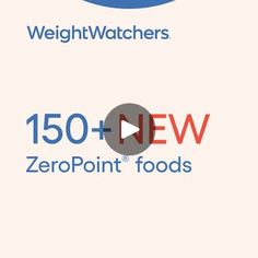 the logo for weightwatchers and zeropoint foods is shown in this graphic illustration