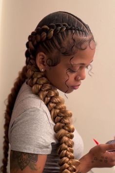 more in telegram Braided Hairstyles One Braid, 2 Bohemian Braids, Butterfly Dutch Braid, Dutch Braids For Black Women, Two Boho Feed In Braids, Twist Locs, Style Braids, Butterfly Braid, Braids Twist