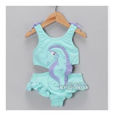 Carters Baby Girl Clothes, Baby Swimsuit, Baby Swimwear, Cute Bathing Suits, Sea Horse, Toddler Fashion, Childrens Fashion