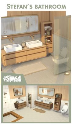 the bathroom is clean and ready for us to use in 3ds max or c4d