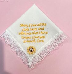 Cotton Handkerchiefs With Embroidered Text For Gift, White Floral Embroidery Handkerchiefs For Gift, Embroidered Text Cotton Handkerchiefs For Gifts, Cotton Handkerchiefs With Embroidered Text As Gift, White Floral Embroidered Handkerchiefs For Gifts, Embroidered Cotton Handkerchiefs As Gifts, White Handkerchiefs With Embroidered Text For Gift, White Handkerchiefs With Embroidered Text As Gift, Cotton Handkerchief With Machine Embroidery For Gift