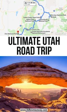 the ultimate road trip in utah is one way to get there and it's amazing