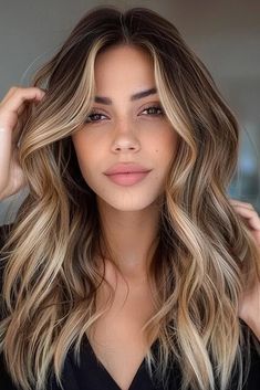 Balayage Vs Ombre Hair: Which Style Suits You Best? - Pinch Of Glam Hair Painting Blonde Balayage Highlights, Balayage Dark Hair Blonde, Painted Balayage Brunette, Partial Balayage Long Hair, Blonde Hair With Dark Roots Balayage, Bright Brunette Balayage, Thick Money Piece Balayage, Balayage Hair Summer 2024, Highlights Ends Of Hair