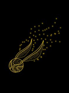 an image of a flying bird with stars in the sky above it on a black background