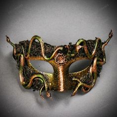 Luxury Fantasy Mask For Mardi Gras, Luxury Fantasy Masks For Carnival, Luxury Fantasy Mask, Luxury Fantasy Carnival Masks, Coll Masks, Plant Mask Art, Fabric Masquerade Mask, Luxury Fantasy Masks And Prosthetics For Masquerade, Luxury Fantasy Masquerade Mask For Costume