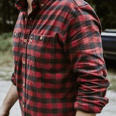 History tells us the Buffalo plaid shirt came into existence around 1850. Crafted from wool, it was an instant hit with the outdoorsmen who braved the elements on a daily basis. Waxhaw, North Carolina came into existence around 1889, let’s just say about 40 yrs later. Cotton production was vital to the life of this new town. It is entirely possible an outdoorsman from Waxhaw loved the buffalo plaid shirt but wasn’t keen on wool. And it is also entirely possible that somebody in town crafted one Plaid Shirt For Outdoor Fall Activities, Vintage Shirt For Fall Outdoor Events, Plaid Shirt For Outdoor Fall Occasions, Outdoor Plaid Shirt For Fall, Classic Plaid Shirt For Outdoor, Outdoor Cotton Flannel Shirt With Buttons, Plaid Flannel Shirt For Outdoor, Rugged Plaid Flannel Shirt For Fall, Red Cotton Casual Flannel Shirt