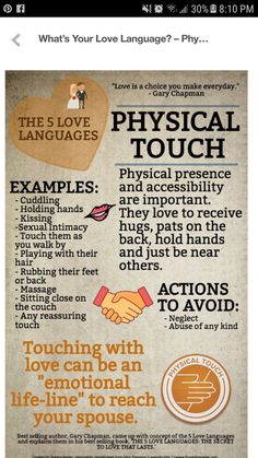 Love language: physical touch Love Language Physical Touch, Love Your Husband, Love Is A Choice, Five Love Languages, Love You Husband, 5 Love Languages, Touch Love, Saving A Marriage, Healthy Relationship Tips