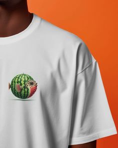 Street style t-shirt with conceptual style DTF printing Fish Watermelon, Conceptual Style, Conceptual Fashion, Dtf Printing, Style T Shirt, Watermelon, Gender Neutral, Spain, Bathing Beauties