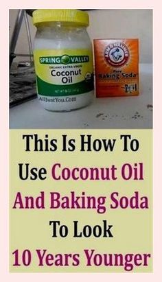 Baking Soda Mask, Coconut Oil And Baking Soda, Baking Soda Face Mask, Baking With Coconut Oil, Baking Soda Face, Skin Care Wrinkles, Baking Soda Shampoo, Coconut Oil For Skin, Natural Cleanser