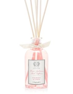 100ml Pink Peony & Citron Diffuser by Antica Farmacista - Fig Linens and Home Blessing Beads, Pink Peony, Aperol Spritz, Decorative Pottery, Floral Scent, Sock Gifts, Pink Peonies, Orange Blossom, Lemon Zest