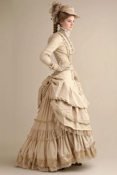 10 Victorian Outfits To Fuel Your Dreams! – fashionbylina.com Victorian Fashion Inspired, Ken Photoshoot, Victorian Age Dress, Victorian Outfits Women, Steampunk Outfits Women