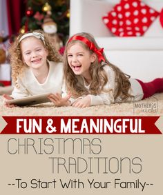 Reading these traditions makes me really excited for CHRISTMAS! Christmas With Kids, Tradition Ideas, Reindeer Names, Meaningful Christmas, Family Christmas Gifts, Merry Little Christmas