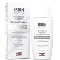 Buy ISDIN Eryfotona Ageless Ultralight Tinted Mineral SPF 50 Sunscreen 3.4 oz online with Dermstore. We have a great range of Dermatologist Skin Care, Gel Sunscreen, Tinted Sunscreen, Body Sunscreen, Night Serum, Sunscreen Spf 50, Beauty Inspo, First Aid Beauty, Zinc Oxide