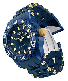 Sea Spider, Blue Cases, Best Watches For Men, Invicta Watches, Men's Watches, Stainless Steel Band, Casio Watch, Breitling Watch, Cool Watches