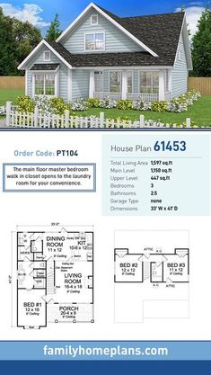 the floor plan for this house is very large and has lots of room to put in it