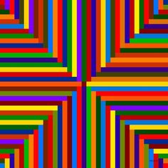 an image of multicolored lines that look like they are going in different directions