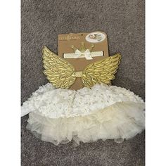 What You Will Receive: Angel Tutu Set Outfit 3-Pc. Set / New Babys First Photo Newborn 0-12 Months. Condition: In Good Condition! All Used Items May Show Wear. What You See In The Photos Is What You Will Receive. Customer Service: I Want All My Customers To Be Happy. I'm Not Always Perfect, But I Always Do My Best. I Will Ship Your Item With Care From A Clean And Smoke Free Home. Thank You So Much For Looking! Nike Baby Girl Outfits, Denver Broncos Baby, Unicorn Outfit, Queen Outfit, 3 Month Baby, Navy Baby, Baby Bundles, Month Colors, Zara Kids