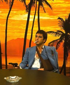 Al Pacino Scarface, Ideas Cuadros, Swag Pics, Orange Aesthetic