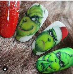 Valentines Nail Set, Cute And Easy Nails, Beach Nail Art Designs, Beach Nails Art, Halloween Nail Art Tutorial, Disney Christmas Nails, Fun Halloween Nails, Halloween Nail Art Easy, Summer Nails Ideas