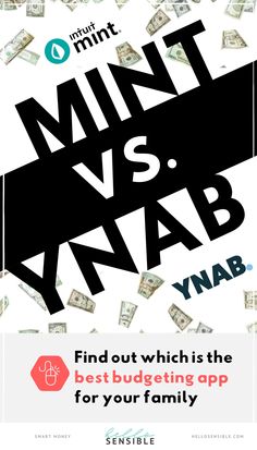 a poster with money flying around it and the words mint vs nab on it