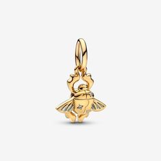 Golden Scarab, Pandora Gold, Lilo Et Stitch, Pandora Disney, Charms Pandora, Scarab Beetle, Charm Holder, Lamp Set, Disney Aladdin