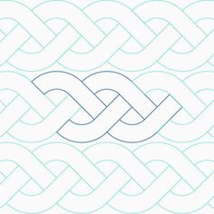 an abstract pattern with intertwined lines