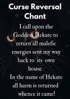 Banishing Chant, Goddess Hekate, Celtic Witch, Banishing Spell, Gods Goddesses, Witch Quotes