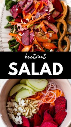 You won’t have a problem eating the rainbow with this Beetroot Salad on your plate. Made with colorful veggies, goat cheese, and a simple vinaigrette, it has everything you need for an unforgettable and refreshing winter side dish!