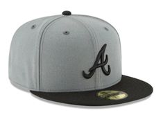 MLB Basic Atlanta Braves STG 5950 Fitted Cap - Craze Fashion Gray Flat Brim Baseball Cap, Gray Flat Bill Fitted Hat For Streetwear, Gray Flat Brim Sports Hat, Gray Flat Bill Baseball Cap, Gray Flat Bill Snapback Hat For Baseball Season, Gray Fitted Sports Cap, Gray Snapback Fitted Hat For Sports, Gray Snapback Fitted Hat, Gray Flat Bill Sports Hat