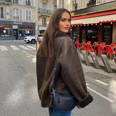 FREE SHIPPING ON ALL ORDERS OVER $50 | 100% SATISFACTION GUARANTEED Click "ADD TO CART" To Get Yours Now | Up To 60% OFF✨ Stay warm and stylish with our Women's Thick Faux Leather Jacket, designed to provide ultimate comfort and a chic look during the colder months. This plush jacket combines the sleekness of faux leather with the coziness of a plush interior, making it a perfect outerwear choice for any fashion-forward woman. Ideal for both casual and more refined occasions, this jacket ensures Faux Leather Jacket Women, Womens Tweed, Bandeau Tops, Lapel Coat, Types Of Jackets, Mini Robes, Wool Blend Coat, Warm Jacket, Solid Clothes