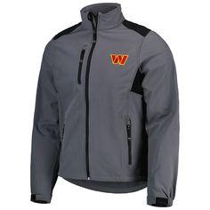 Prepare for chilly Washington Commanders game days by grabbing this Softshell Fleece full-zip jacket from Dunbrooke. It features comfy fabric with a fleece lining, an adjustable hem for the ideal fit and zippered pockets to secure your essential items. Even when it's cold outside, you can stay warm while showing your Washington Commanders fandom in this midweight piece of outerwear. Olympic collar Two zippered front pockets Locker loop Imported Zippered chest pocket Officially licensed Full-zip Hooded Fleece Outerwear For Sports Events, Team Spirit Hooded Outerwear For Sports Season, Fleece Outerwear For Sports Events In Fall, Sports Outerwear With Fleece Lining, Sporty Fleece Jacket For Winter Sports In Fall, Sporty Fleece Jacket For Fall Winter Sports, Fleece Outerwear With Fleece Lining For Sports, Team-colored Long Sleeve Track Jacket For Fall, Team-colored Long Sleeve Sports Outerwear