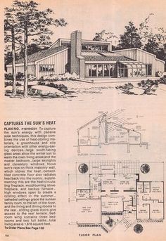 an old house is featured in the catalog for sears's home plans and prices