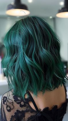 "Unleash Your Style: Eye-Catching Hair Ideas for Pinterest" Purple Green Hair Color, Haircut For Girls, Green Hair Color, Emerald Green Hair, Haircuts For Girls, Hair Aesthetics, Haircut Inspo, Trending Hair, Haircuts For Medium Length Hair