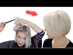 Bob haircut for myself at home | How to get a haircut for yourself Eva Lorman | Bob haircut 2023 - YouTube How To Cut Hair At Home Step By Step, How To Cut A Shag Haircut At Home, Cosmetology Notes, Simply Hairstyles, Cut Your Own Hair, Self Haircut, Cut Own Hair, Women Haircut, Kort Bob