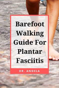 Dr. Angela shares on of the best way to treat plantar fasciitis at home with barefoot walking. Also, learn the best plantar fascia stretches, massage, and exercises to fix plantar fascia pain, foot pain and heel pain. Plantar Fascia Stretches, Foot Pain Relief Remedies, Stretches Exercises, Walking Bad, Plantar Fascitis, Pain Relief Remedies, Foot Pain Relief