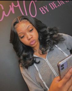 Saw In Hair Hairstyles Black Women, Leave Out Short, Sew In Hairstyles, Birthday Hairstyles, Dope Hairstyles