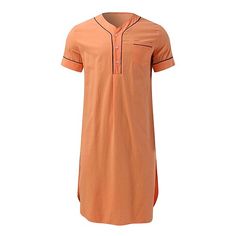 Season:Summer,Spring; Fabric:Cotton; Sleeve Length:Short Sleeve; Gender:Men's; Nightwear Style:Loungewear,Nightgown,Nightshirt; Style:Stylish,Comfort,Kimono Robes; Elasticity:Micro-elastic; Occasion:Daily,Home; Age Group:Adults; Function:Breathable,Soft; Pattern:Pure Color; Design:Pocket; Neckline:V Neck; Listing Date:06/12/2024; Length:; Feel of Sensation:Comfort; Bust:; Sleeve Length: Men's Sleepwear & Loungewear, Men's Loungewear, Men's Robes, Kimono Robes, Soft Pattern, Mens Sleepwear, Mens Loungewear, Spring Fabric, Sleepwear & Loungewear